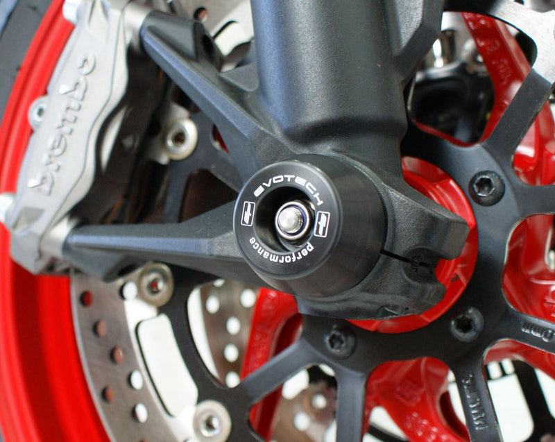 Evotech Performance Front Axle Sliders / Spindle Bobbins for Ducati