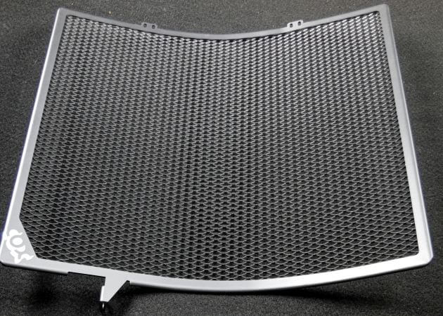 Cox Racing Titanium Radiator Guard for '06-'18 Triumph Daytona 675