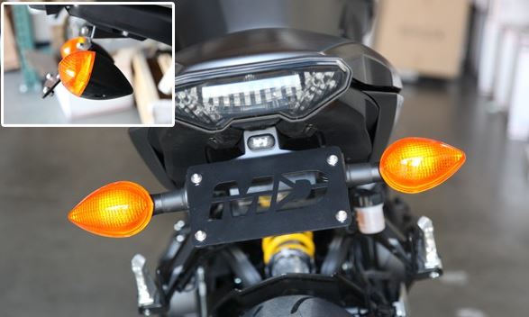 Motodynamic Fender Eliminator for 2015-2016 Yamaha MT-09 Tracer / FJ-09