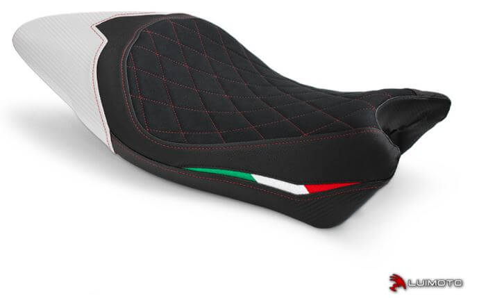 LuiMoto Diamond Seat Cover '17-'20 DUCATI MONSTER 797| Rider