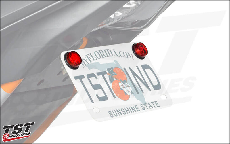 TST Industries Reflective License Plate Mounting Hardware