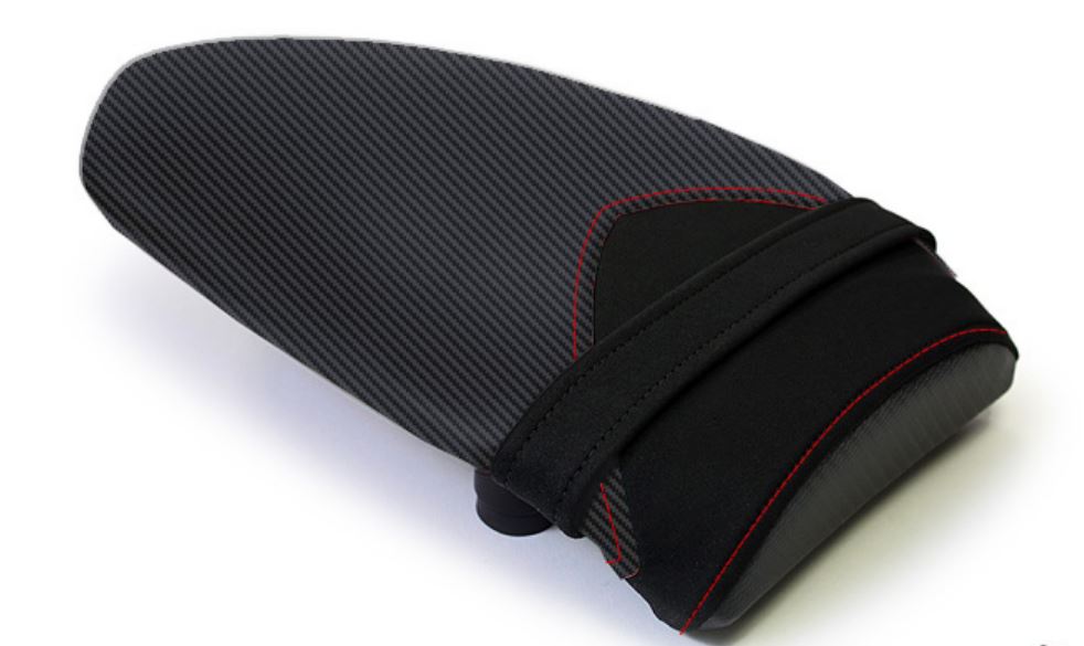 LuiMoto Team Italia Suede Leather Passenger Seat Cover '10-'20 MV Agusta F4