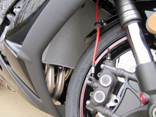 Spiegler Stainless Steel Front & Rear Brake Lines Kit '11-'15 Kawasaki ZX10R ABS