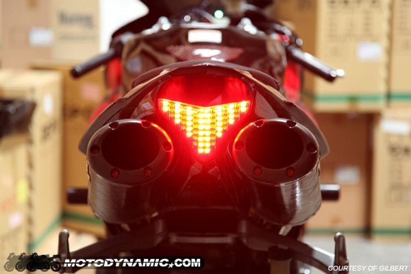 R1 Rear Light Led Motodynamic Sequential LED Tail Light for Yamaha YZF R1 - 2009, 2010 ...
