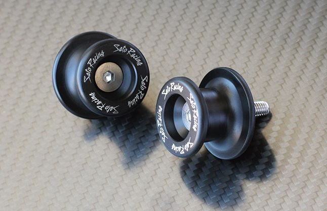 Sato Racing 6mm Swingarm Spool for Aprilia, Ducati Monster 821, 899 Panigale, Yamaha, Triumph (most models)