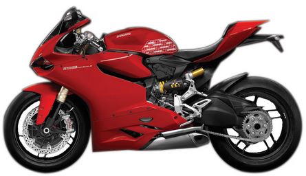 StompGrip Volcano Traction Tank Pad Kit for Ducati 899/1199/1299