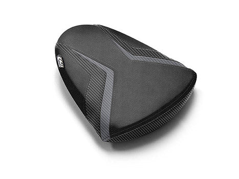 LuiMoto Team Suzuki Seat Covers 2007-2008 Suzuki GSX-R1000 - Cf Black/Black/Gunmetal