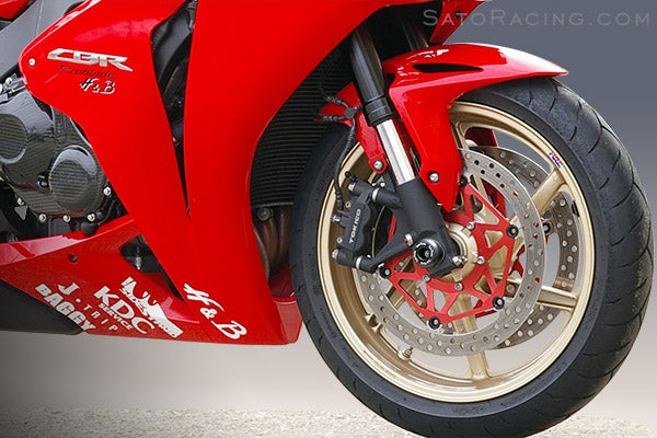 Sato Racing Front Axle Sliders for 2006-2014 Honda CBR1000RR