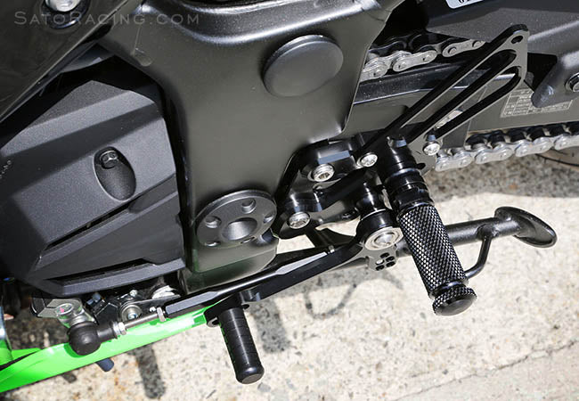 Sato Racing Adjustable Rearsets for 2013-2015 Kawasaki Ninja 300 / 250