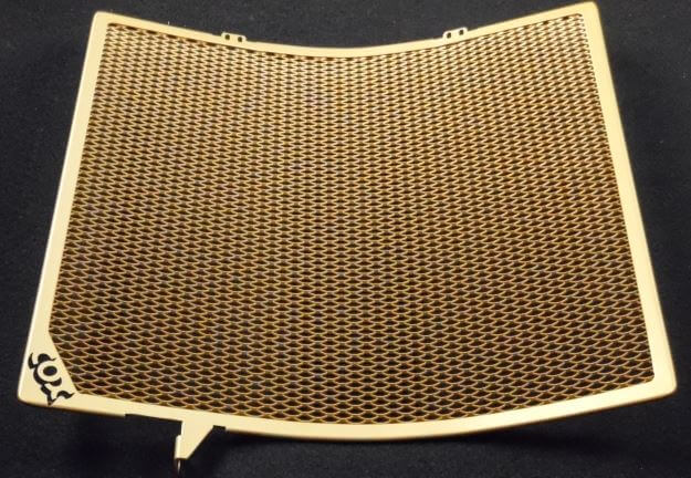 Cox Racing Titanium Radiator Guard for '06-'18 Triumph Daytona 675