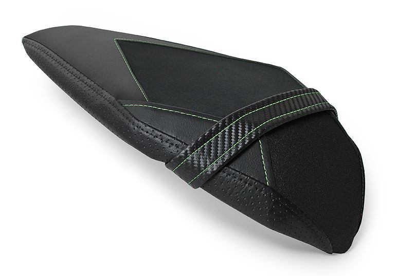 LuiMoto Team Kawasaki Passenger Seat Covers for 2016+ Kawasaki ZX10R