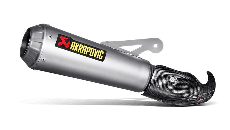Akrapovic Slip-On Line (GP-Style Titanium) Exhaust System For '09-'14 BMW S1000RR, '14-'15 S1000R [S-B10SO3-HBT]