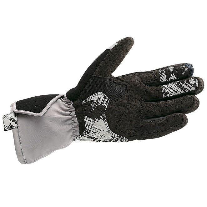 Gray Gloves Shown