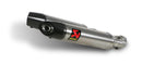 Akrapovic Hexagonal Titanium Slip-on Exhaust Systems for '08-'16 Aprilia Dorsoduro 750