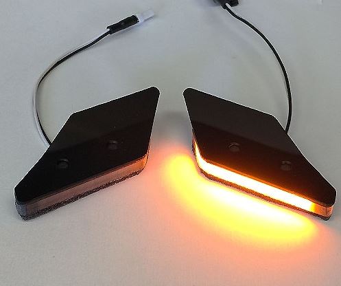 New Rage Cycles Mirror Block Off Turn Signals For Ducati 959/1299 Panigale