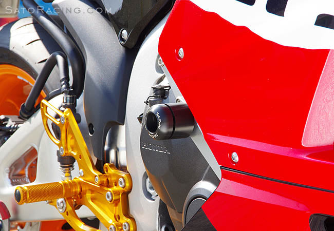 Sato Racing Engine Sliders for 2013-2015 Honda CBR600RR