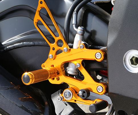 Sato Racing Adjustable Rearsets for 2014-2015 BMW S1000R