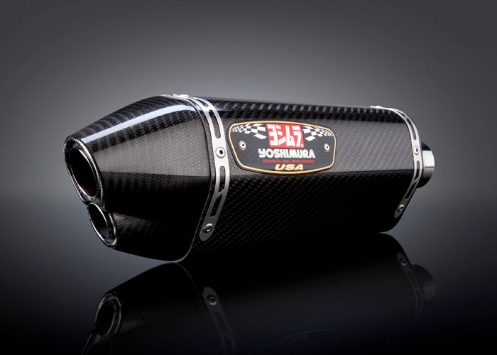Yoshimura Street R77D Slip On Exhaust System '11-'20 Suzuki GSXR 600/750 - Motostarz USA