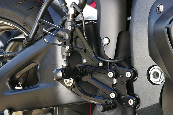 Sato Racing Adjustable Rearsets '09-'12 Honda CBR600RR Non-ABS
