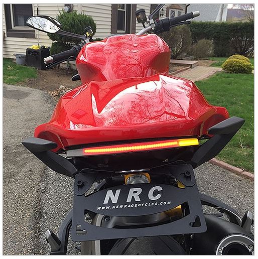 New Rage Cycles 'Stealth' Fender Eliminator '14-'17 Ducati Monster 821, '14-'16 Monster 1200