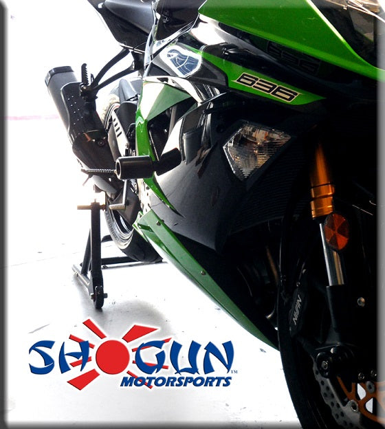 Shogun No Cut Complete Frame Slider Kit For 2013-2015 Kawasaki ZX6R 636