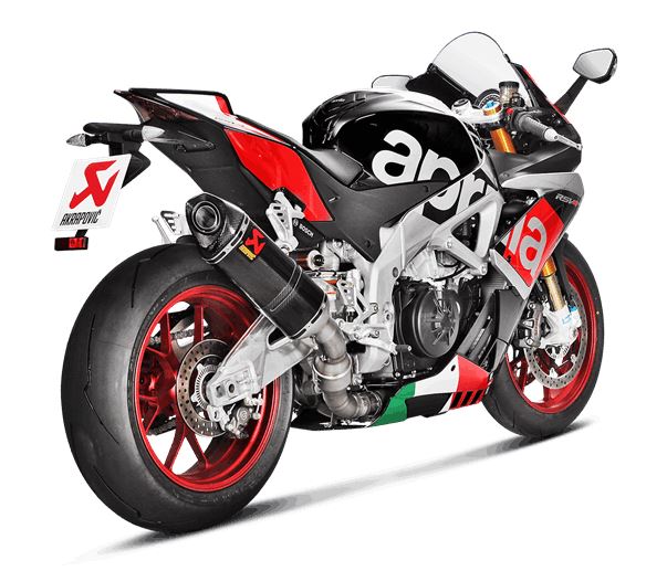 Akarapovic Slip On Line (Carbon) EC Type Approved Exhaust System 2015-2016 Aprilia RSV4 | S-A10SO7-HRC
