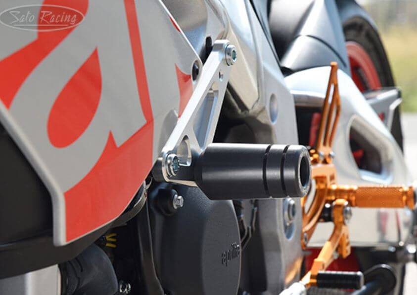 Sato Racing Frame Slider Kit '17-'20 Aprilia Tuono V4 1100