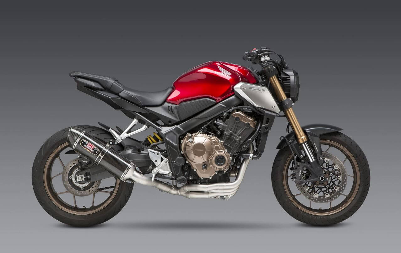 Yoshimura Race R-77 Carbon Full Exhaust '19-'23 Honda CB650R/CBR650R