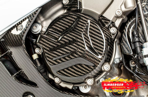 ILMBERGER Carbon Fiber Engine Cover (Alternator) '09-'16 BMW S1000RR/HP4, '14-'16 S1000R