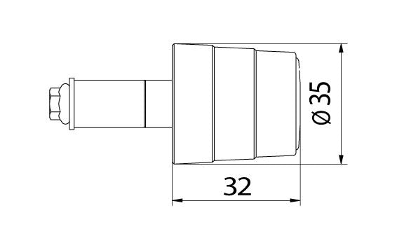 CNC Racing GEAR Handlebar Ends (Pairs) - motostarz.com