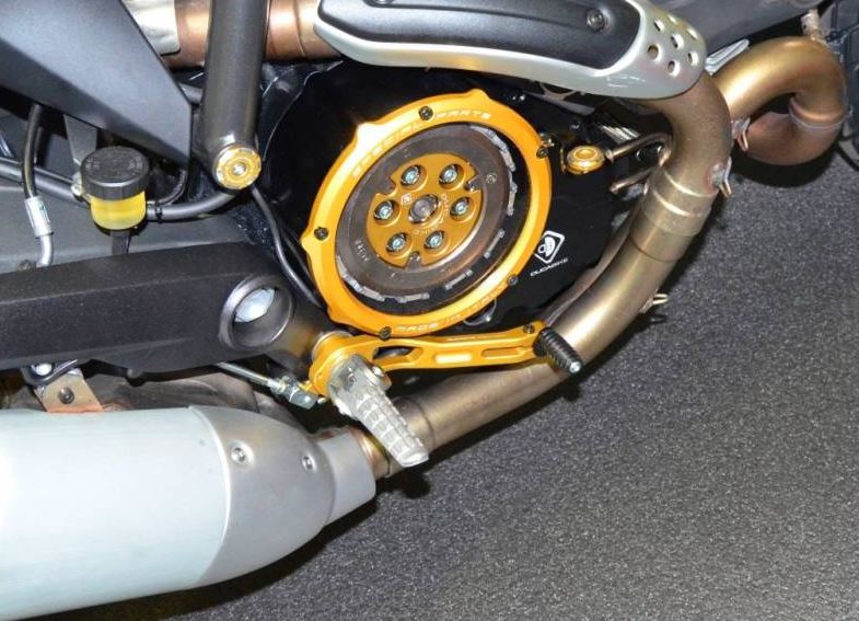 DucaBike CCDV03 Clear Clutch Cover for '15-'16 Ducati Multistrada 1200, '16-'17 XDiavel