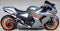 Brocks Performance 14" Alien Head 2 Polished Full Exhaust System 2006-2011 Kawasaki ZX-14