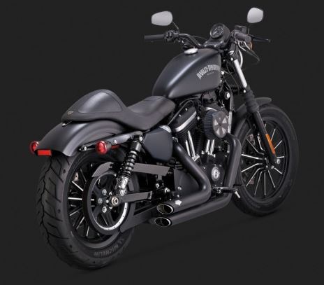 Vance & Hines Shortshots Staggered Full Exhaust System for 2014-2017 Harley-Davidson Sportster - motostarz.com