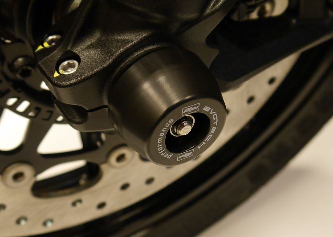 Evotech Performance Front fork Spindle Bobbins / Sliders for 2015+ Ducati Scrambler (All Models)