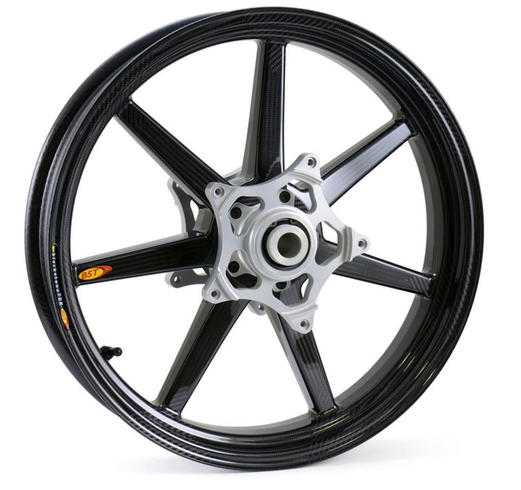 BST 3.5" x "17 Carbon Fiber Front Wheel for 2015+ Kawasaki H2