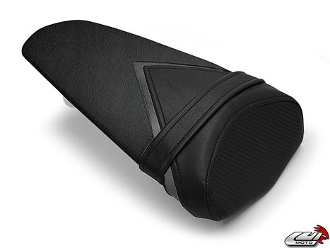 LuiMoto Sport Seat Covers '10-'13 Kawasaki Z1000 - CF Black/SP Black - Motostarz USA