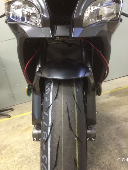 Spiegler Stainless Steel Rennsport Front Brake Lines Kit for 2016-2017 Kawasaki ZX10R Non-ABS