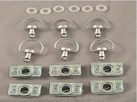 Armour Bodies Dzus Bodywork Fastener Kit D--Ring, Springclip