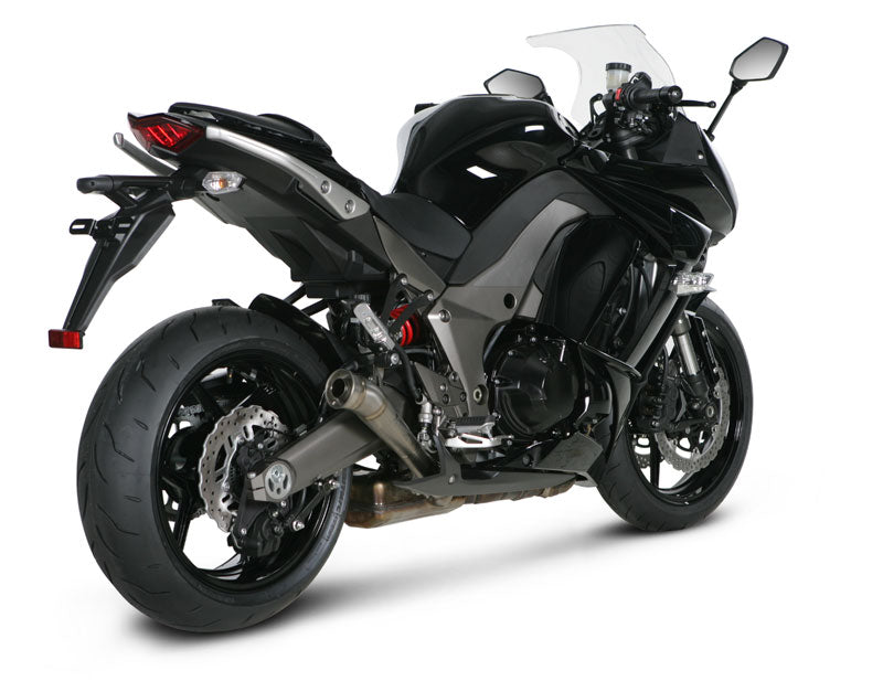 Akrapovic Slip-On Line (Titanium) CARB Compliant Exhaust System 2010-2013 Kawasaki Z1000 / SX - Motostarz USA