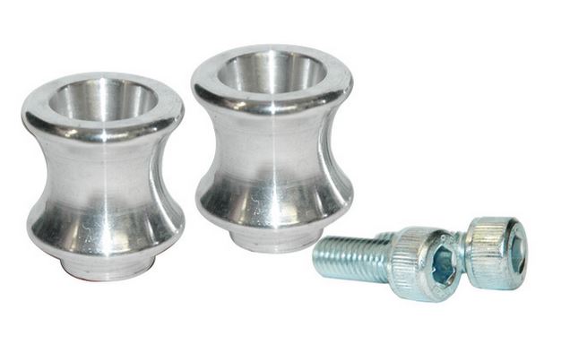 Vortex Swingarm Spools (Pair) - Silver
