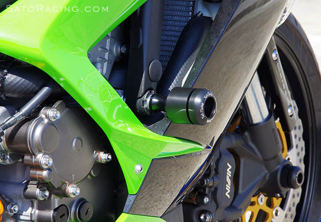 Sato Racing Frame Slider Kit '19-'20 Kawasaki ZX6R
