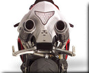 Hotbodies Racing MGP Growler Carbon Slip-on Exhaust System 2009-2012 Yamaha R1