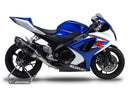 Yoshimura Race R-77 Stainless/Carbon Single Slip-On Exhaust System for '07-'08 Suzuki GSXR 1000