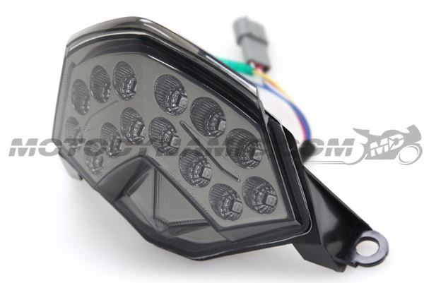 Motodynamic Sequential LED Tail Light For '09-'12 Kawasaki ZX6R, '08-'10 ZX10R, '07-'09 Z1000