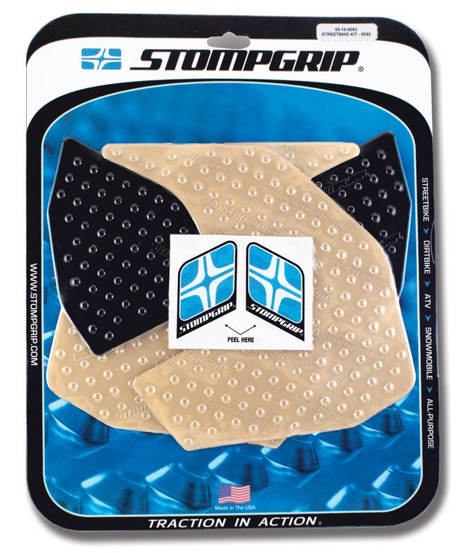 StompGrip Volcano Traction Tank Pad Kit for 2014-2015 Yamaha FZ09 / MT09