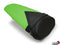 LuiMoto Sport Seat Covers '10-'13 Kawasaki Z1000 - CF Black/Green - Motostarz USA