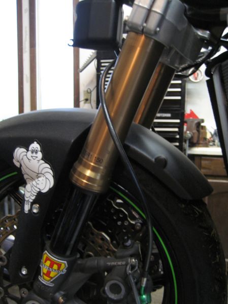Spiegler Stainless Steel Rennsport Front Brake Lines Kit for 2008-2010 Kawasaki ZX10R