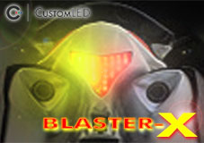 Custom LED Blaster-X Integrated LED Tail Light Complete Unit '09-'14 Yamaha YZF R1