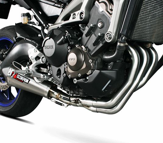 Scorpion Serket Taper Full Exhaust System '13-'19 Yamaha FZ-09/MT-09