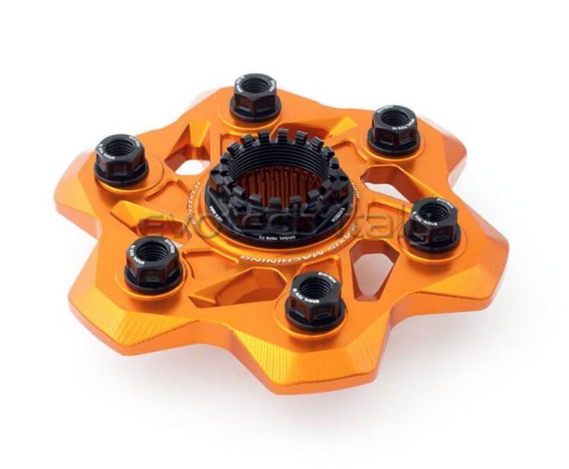 Evotech Sprocket Carrier & Nut Kit for KTM 1290 Superduke R/GT